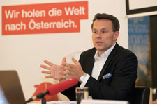 Christoph Boschan, CEO Wiener Börse beim Jahrespressegespräch 2017