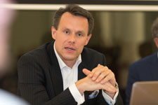 Christoph Boschan, CEO Wiener Börse beim Jahrespressegespräch 2017